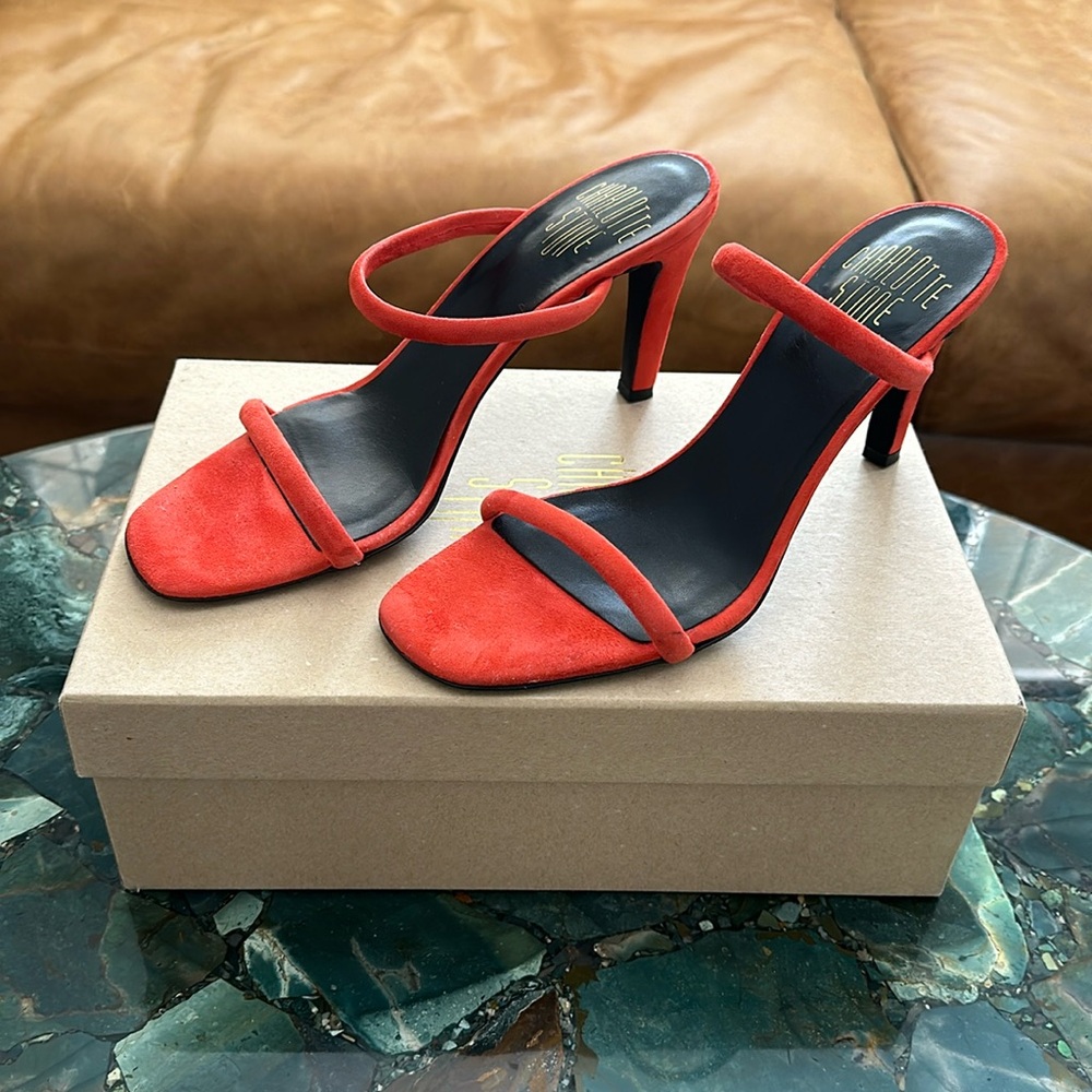 Charlotte Stone strappy stiletto 🔥. Sz 9.